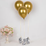 Create a Memorable Celebration with Metallic Silver Foil Tassel Party Balloon Weights